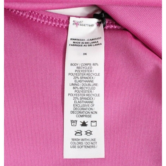 Nike Swoosh Plus Size Bra Women's Medium Support Pink Size 2X DB4687-665 NWT - Picture 6 of 7